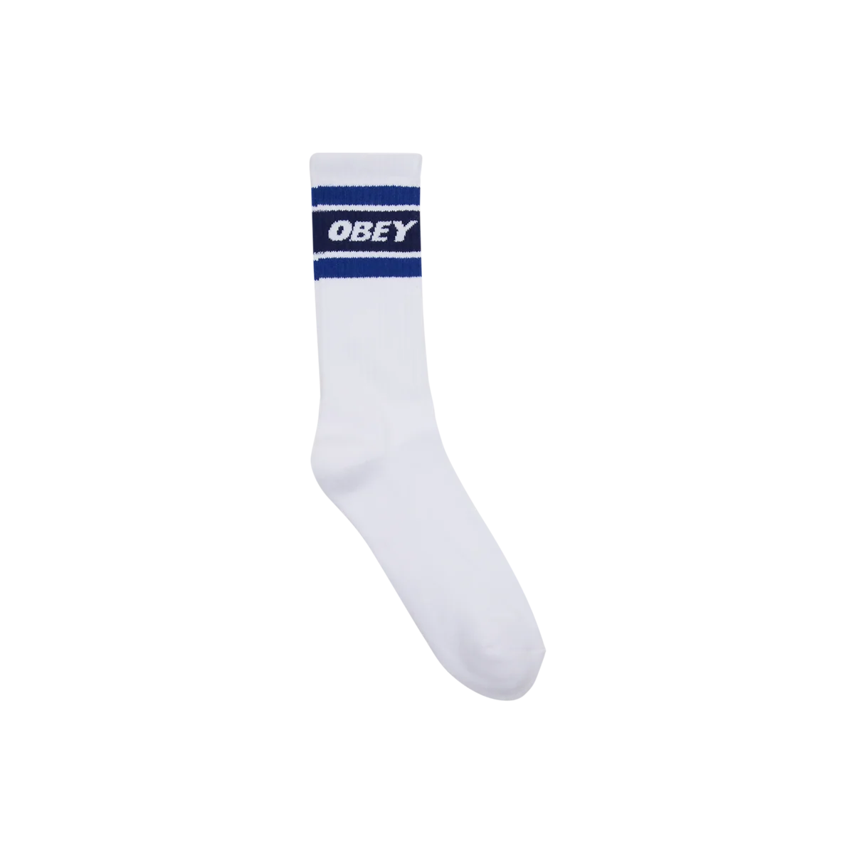 Obey Cooper II Socks - White / Blue