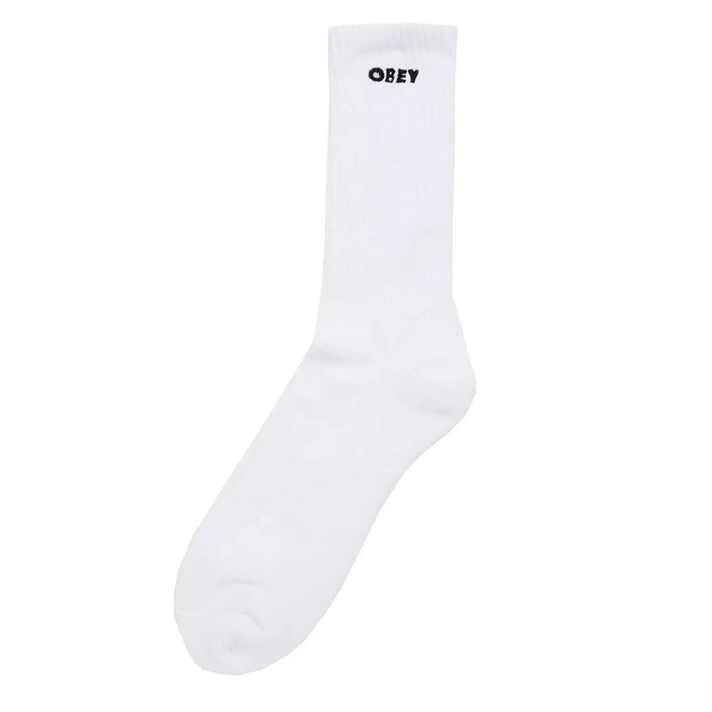 Obey Bold Socks - White