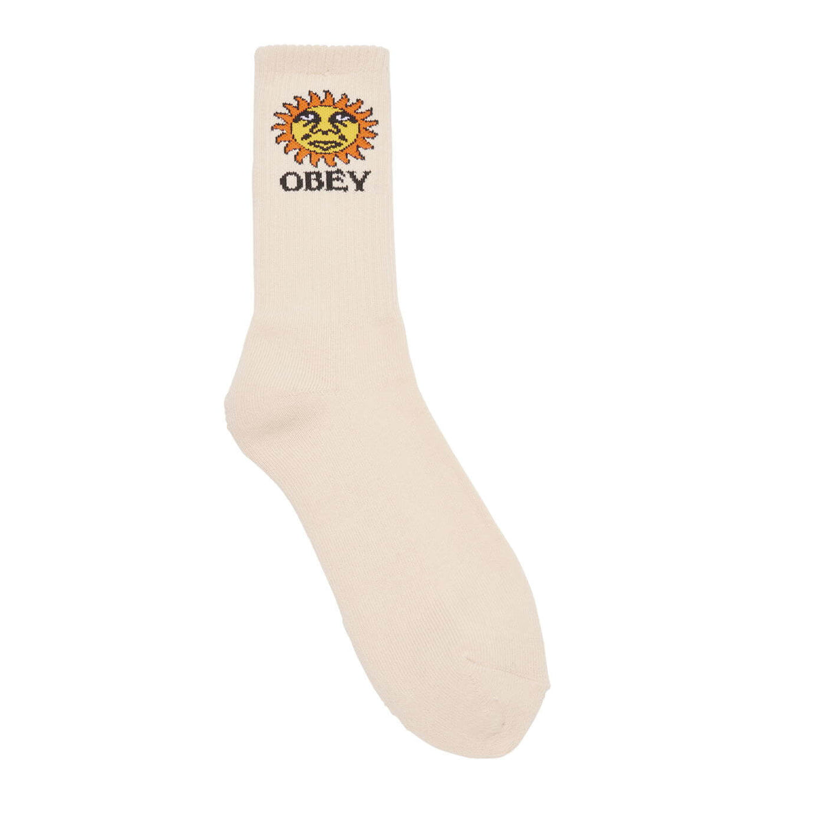 Obey Sunshine Socks - Unbleached