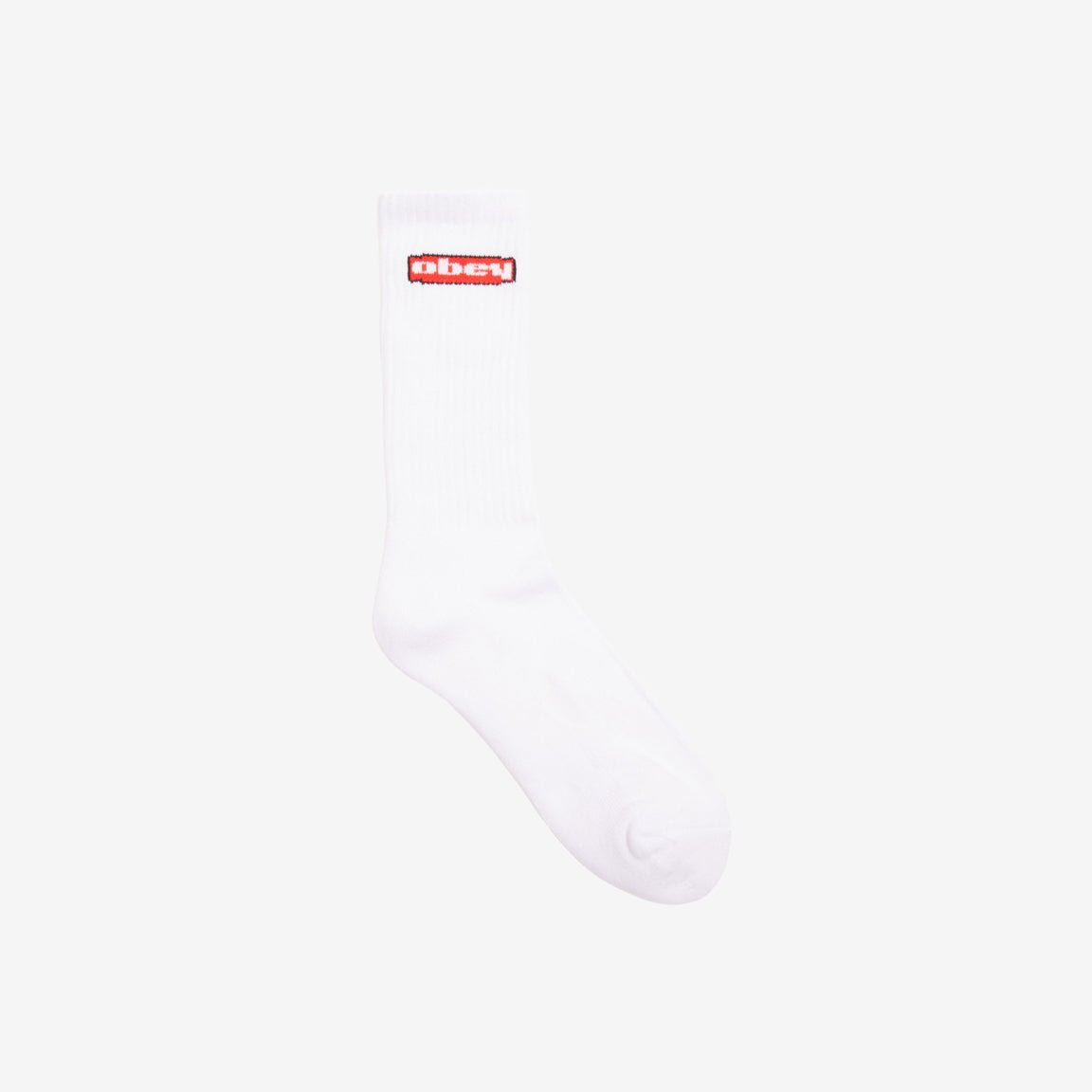 Obey Oval Socks - White