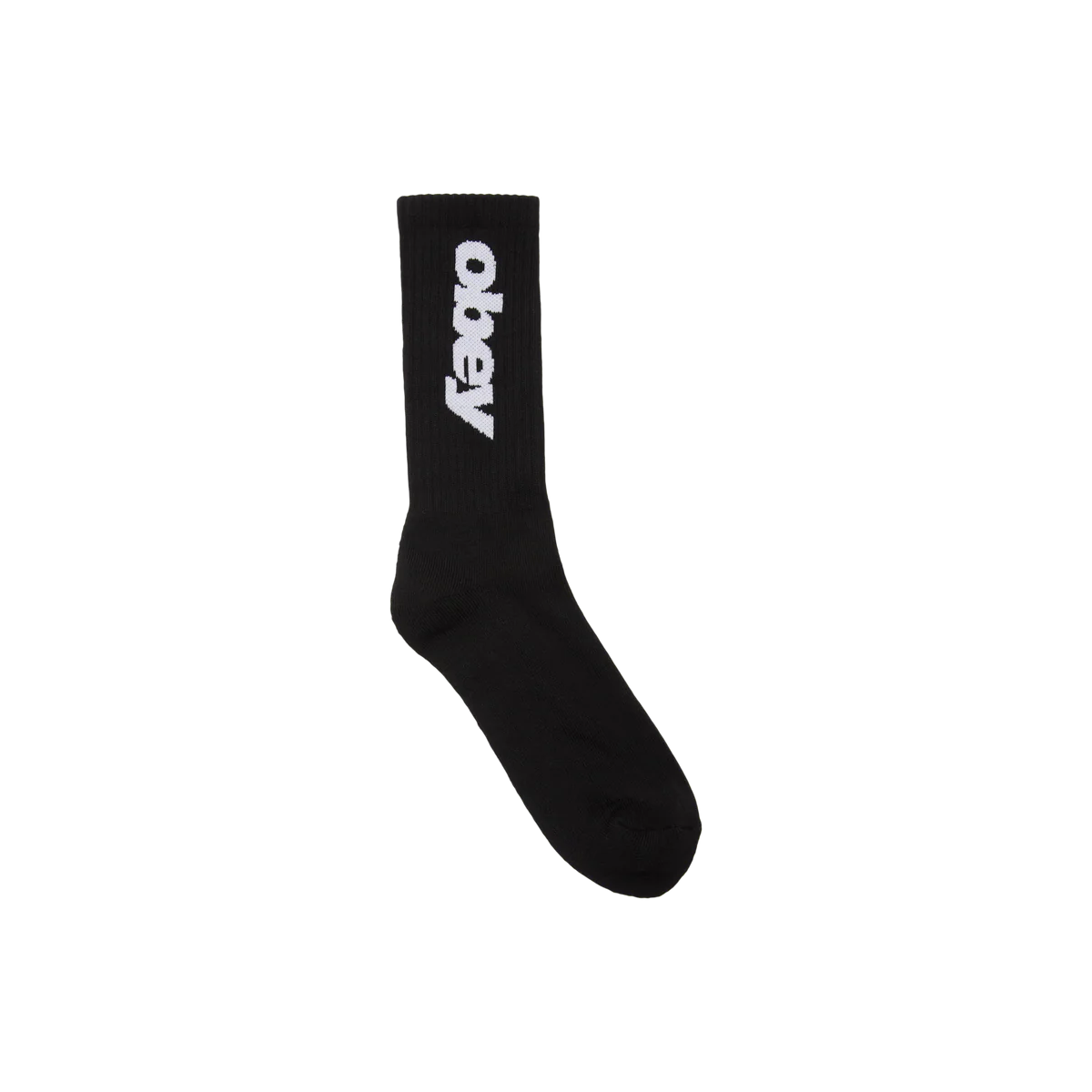 Obey Italics Socks - Black