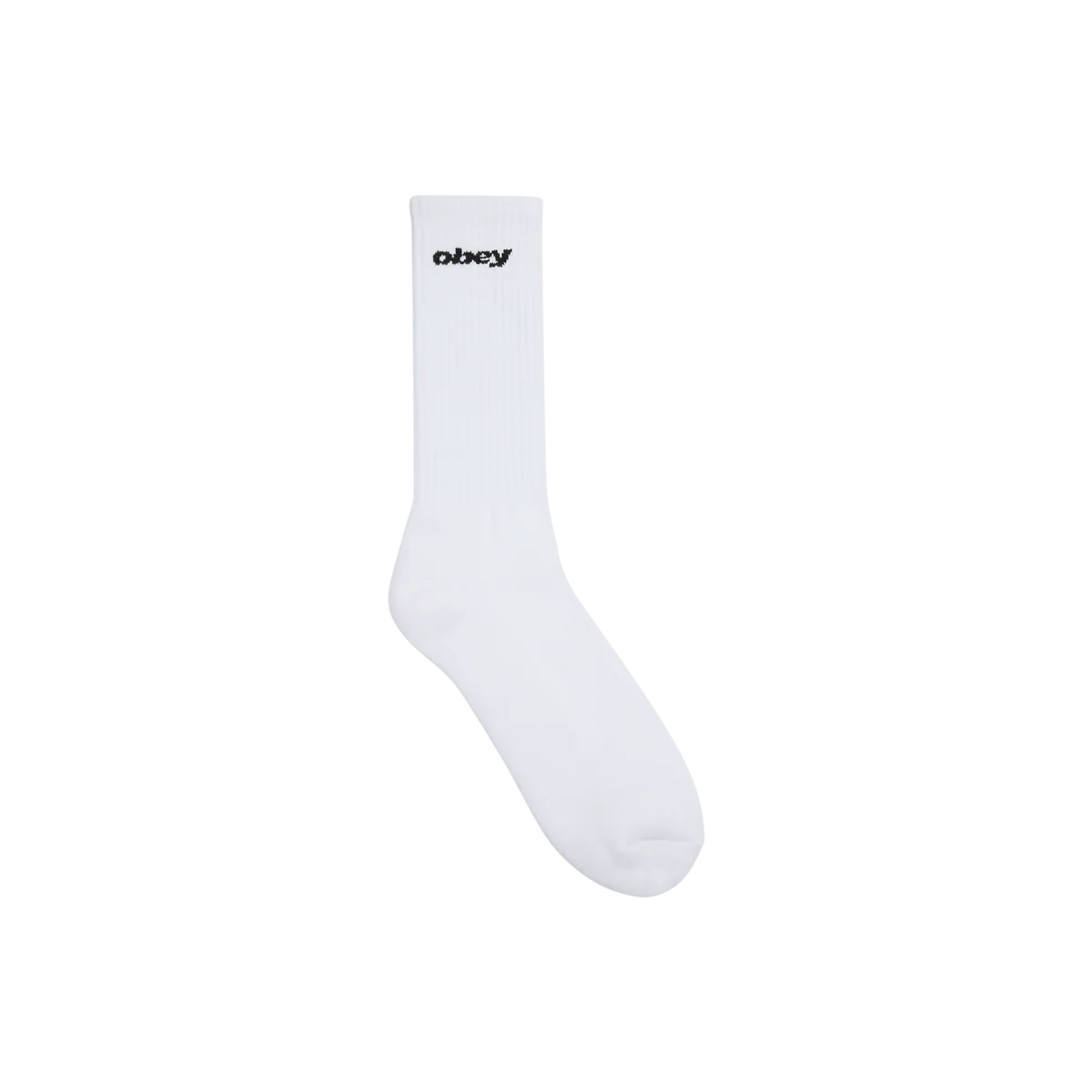 Obey Sports Logo Socks - White