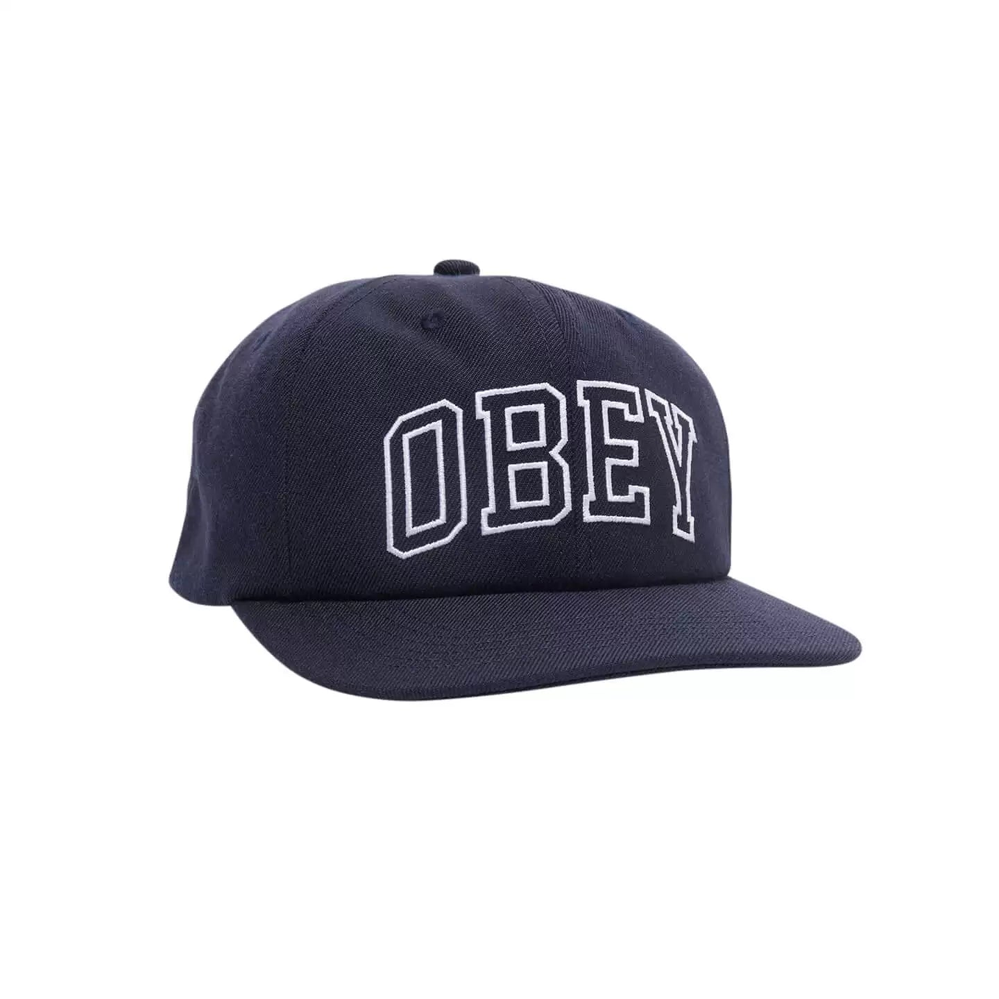 Obey Rush 6 Panel - Navy