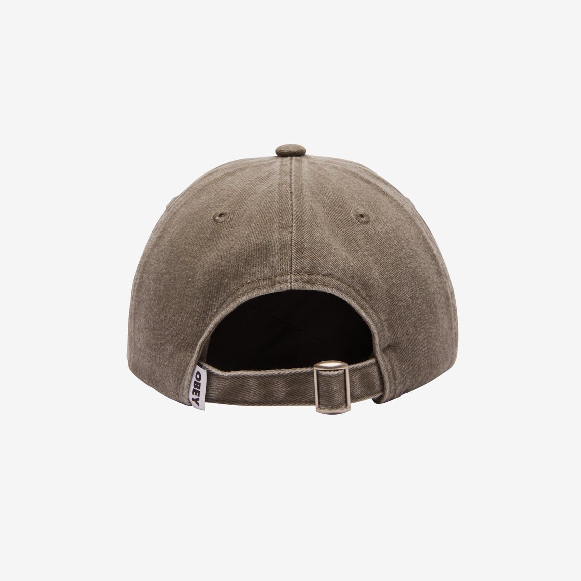 Obey Pigement Lowercase 6 Panel - Pigment Olive