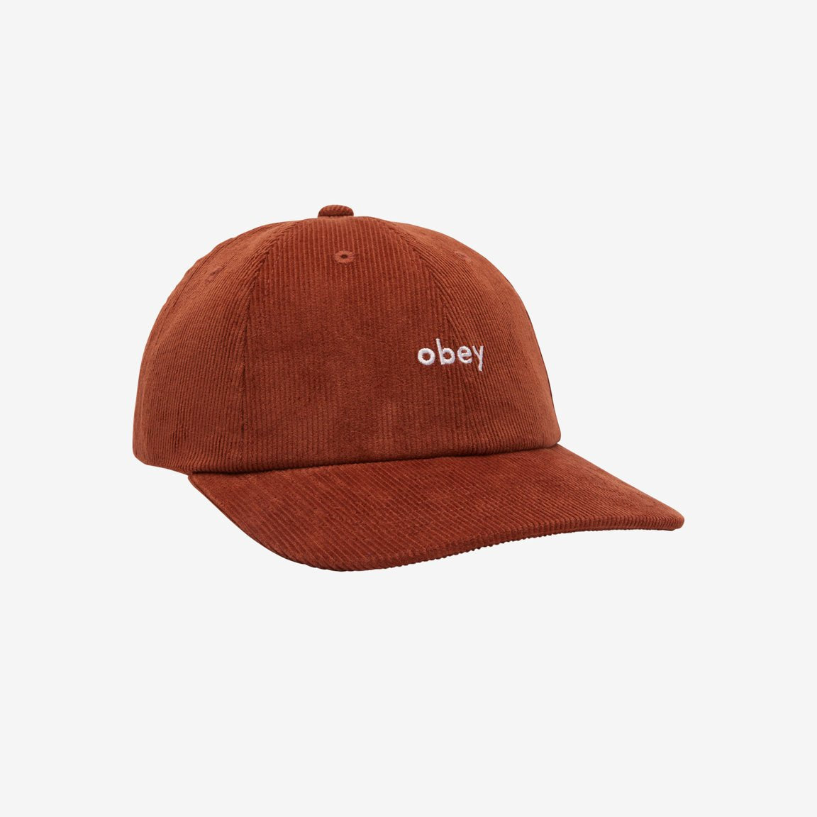 Obey Lowercase 6 Panel - Cord Mocha Bisque