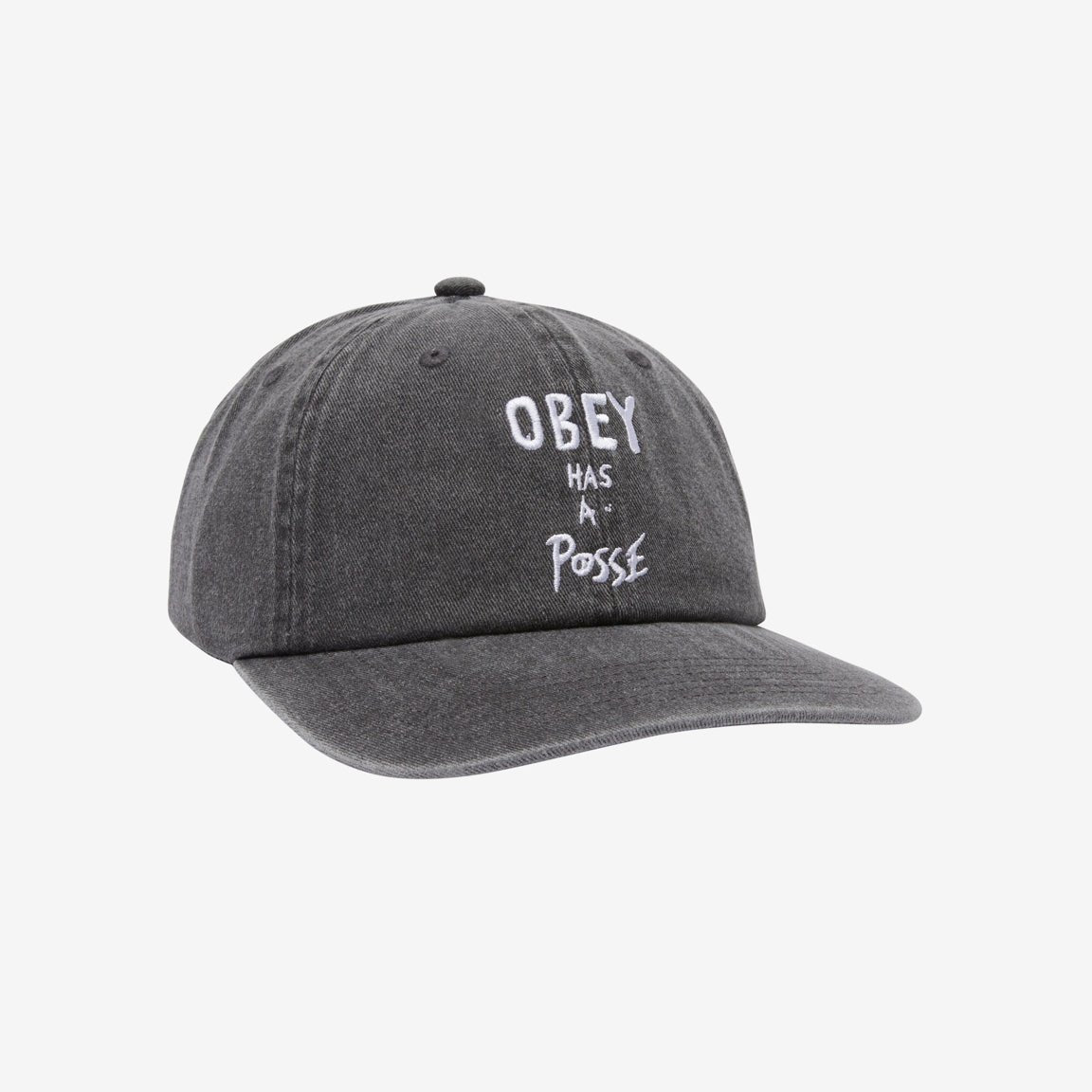 Obey Pigment Posse 6 Panel - Pigment Black
