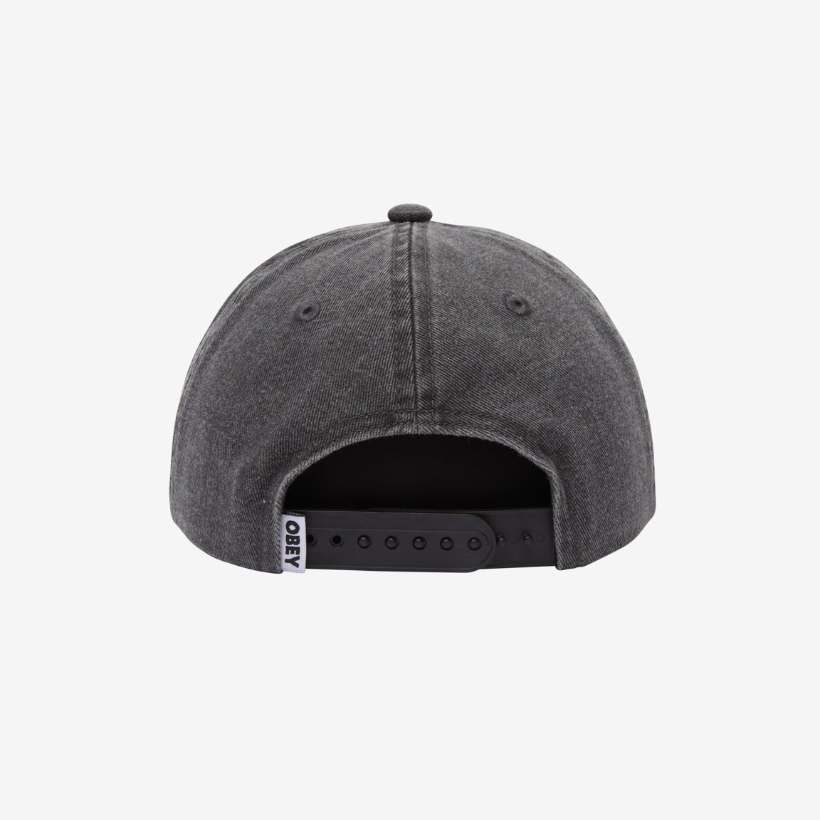 Obey Pigment Posse 6 Panel - Pigment Black