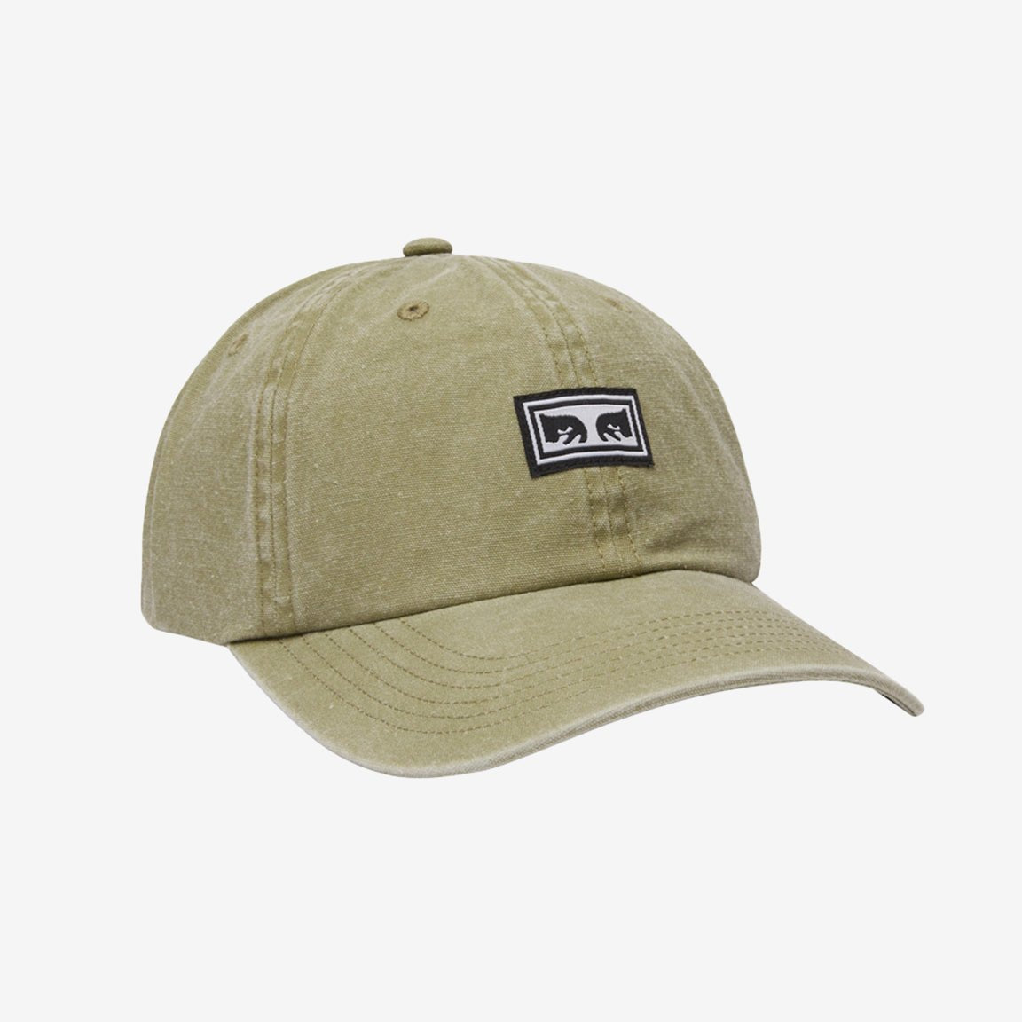 Obey Icon Eyes 6 Panel - Pigment Khaki