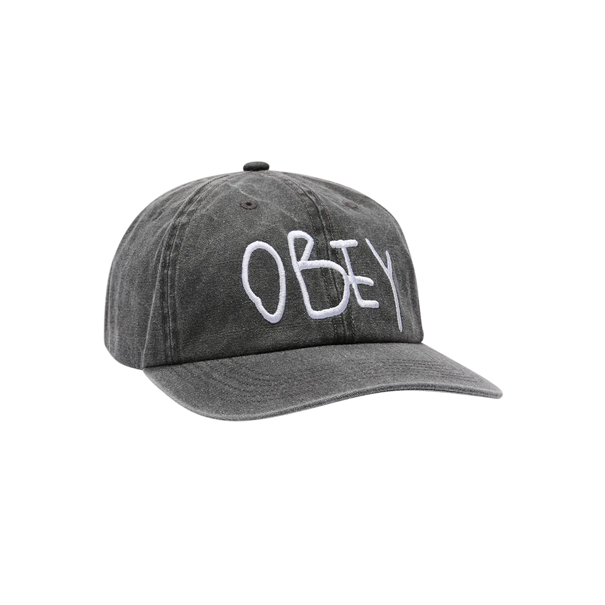 Obey Jot 6 Panel - Black