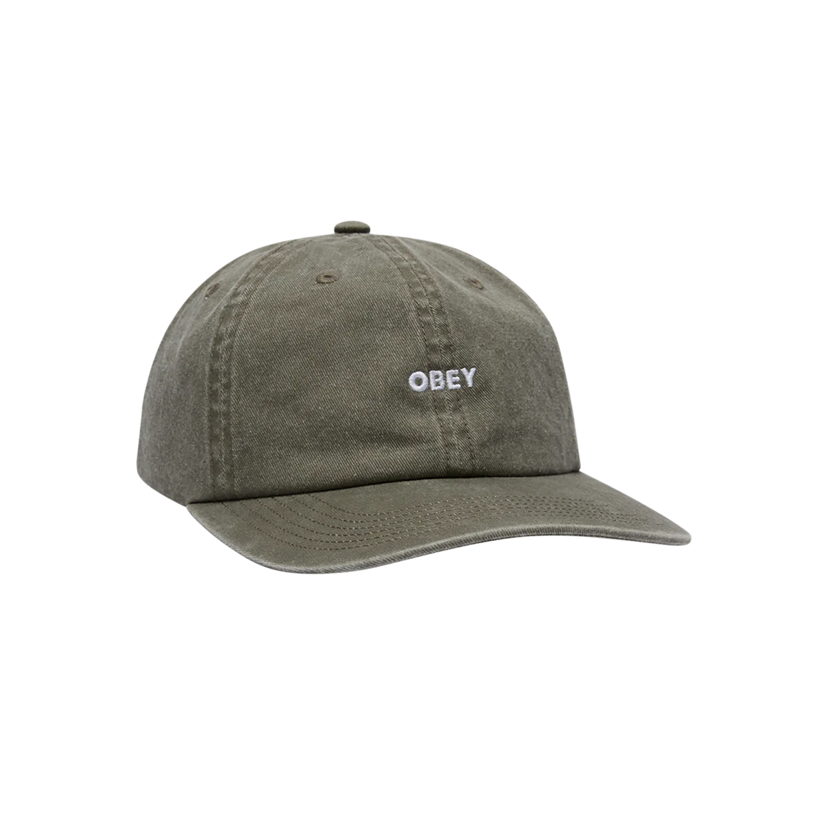 Obey Pigment Bold 6 Panel - Olive