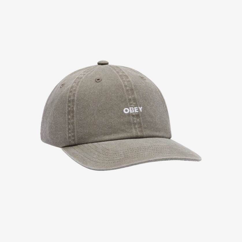 Obey Bold 6 Panel - Pigment Olive