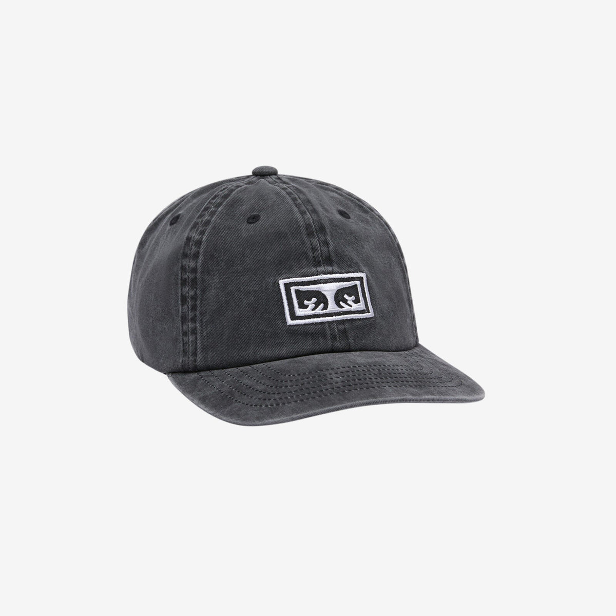 Obey Pigment Obey Eyes 6 Panel - Pigment Black