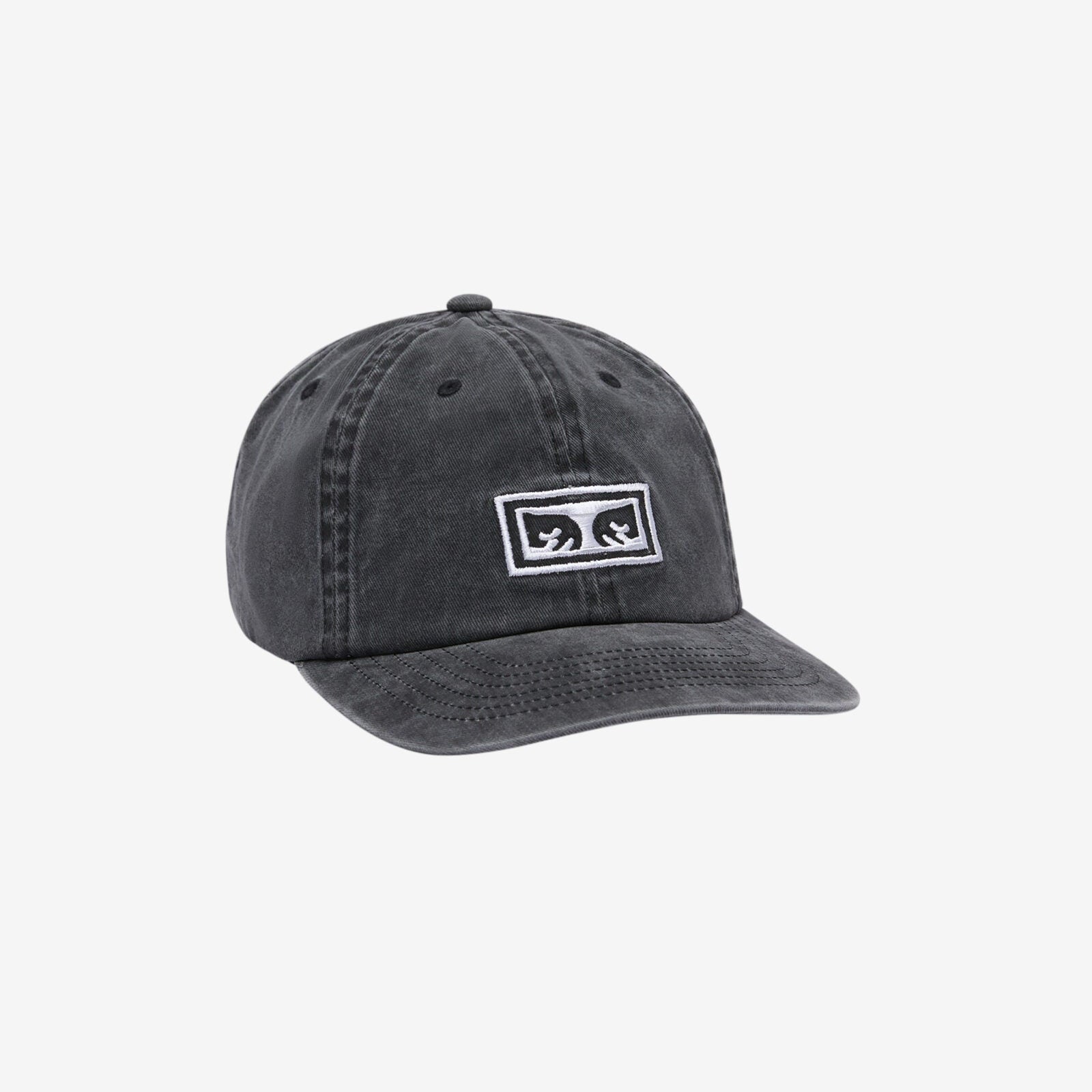 Obey Pigment Obey Eyes 6 Panel - Pigment Black