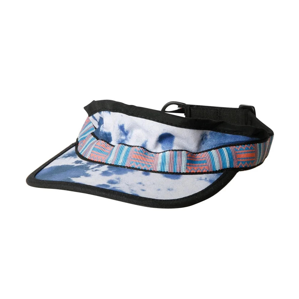 Kavu Synth Strap Visor - Tie Dye