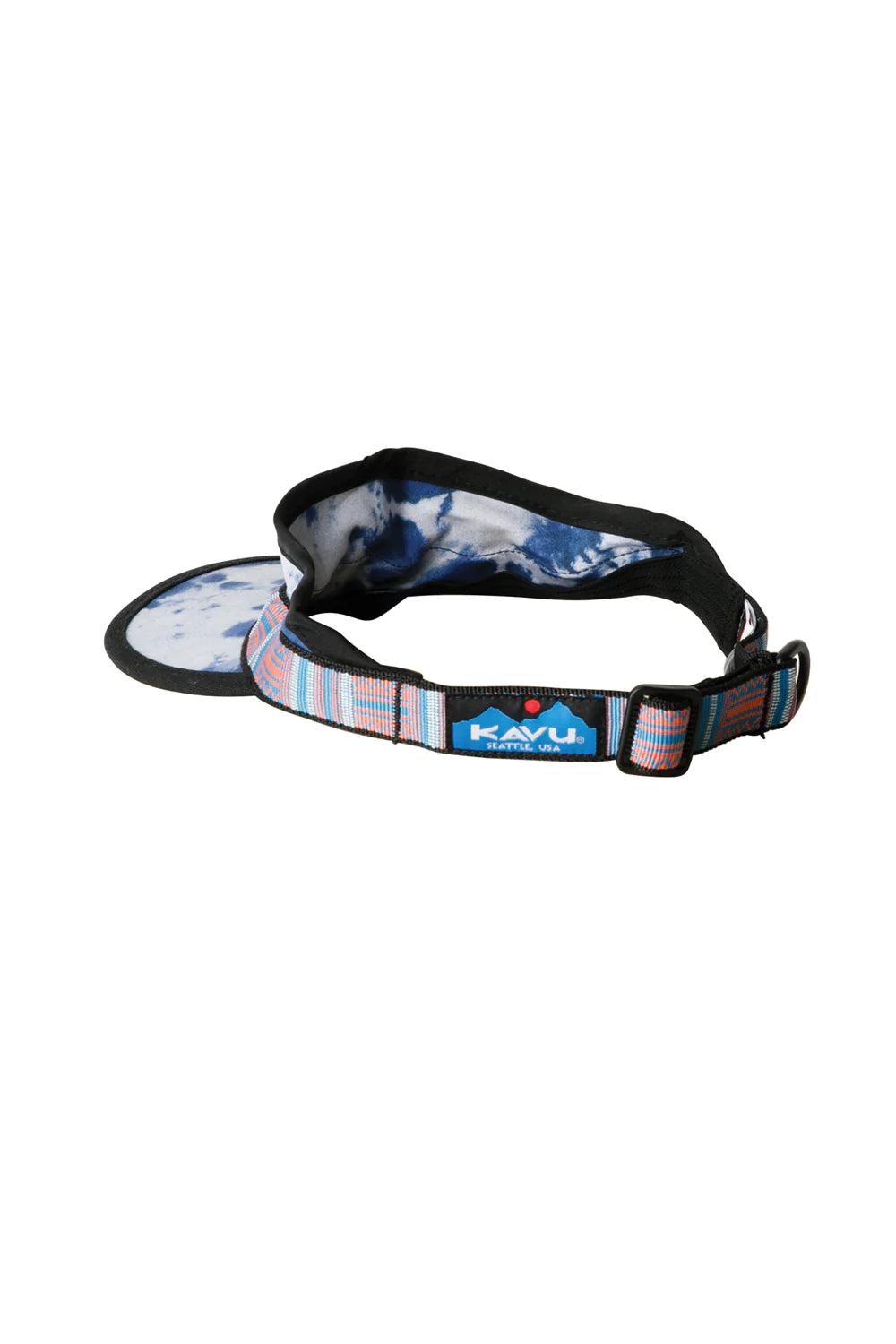 Kavu Synth Strap Visor - Tie Dye