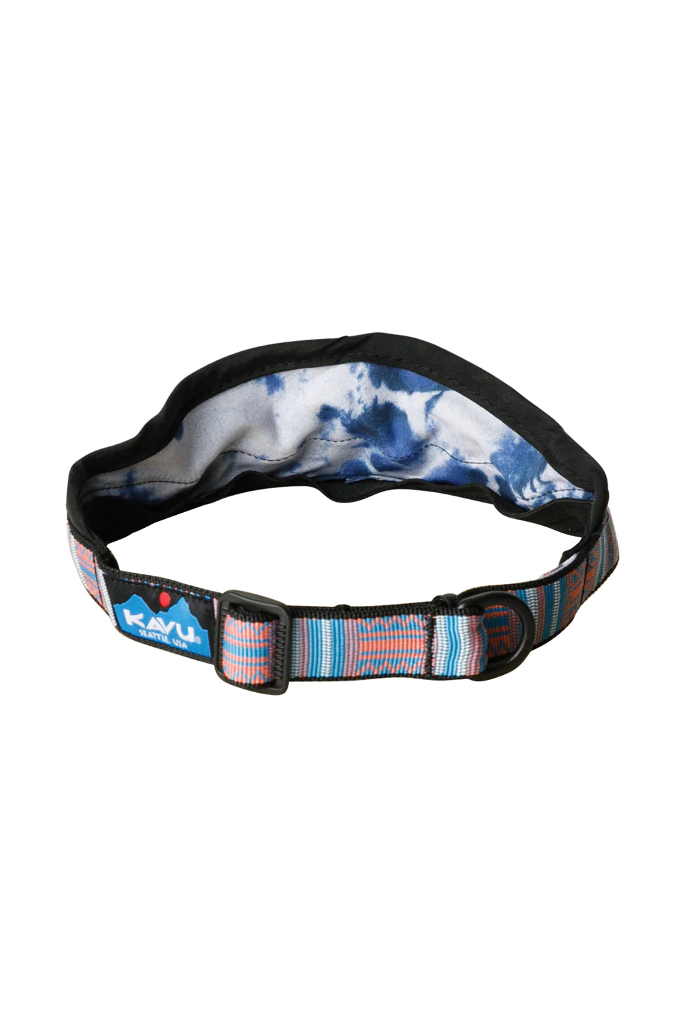 Kavu Synth Strap Visor - Tie Dye