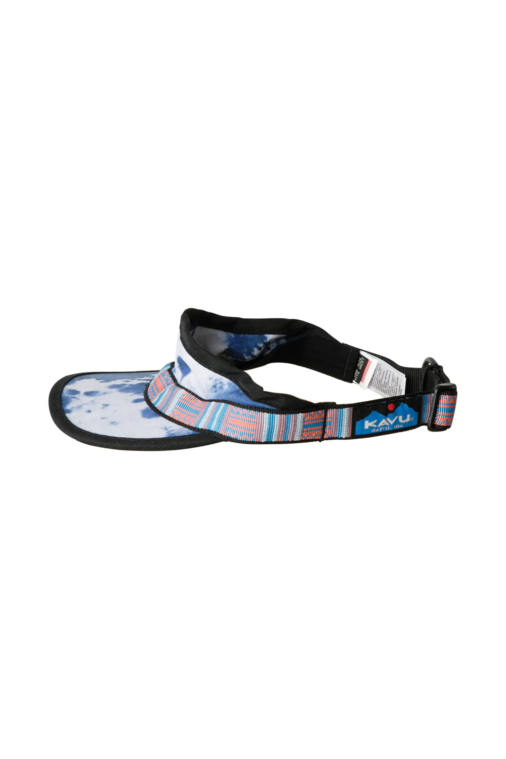 Kavu Synth Strap Visor - Tie Dye