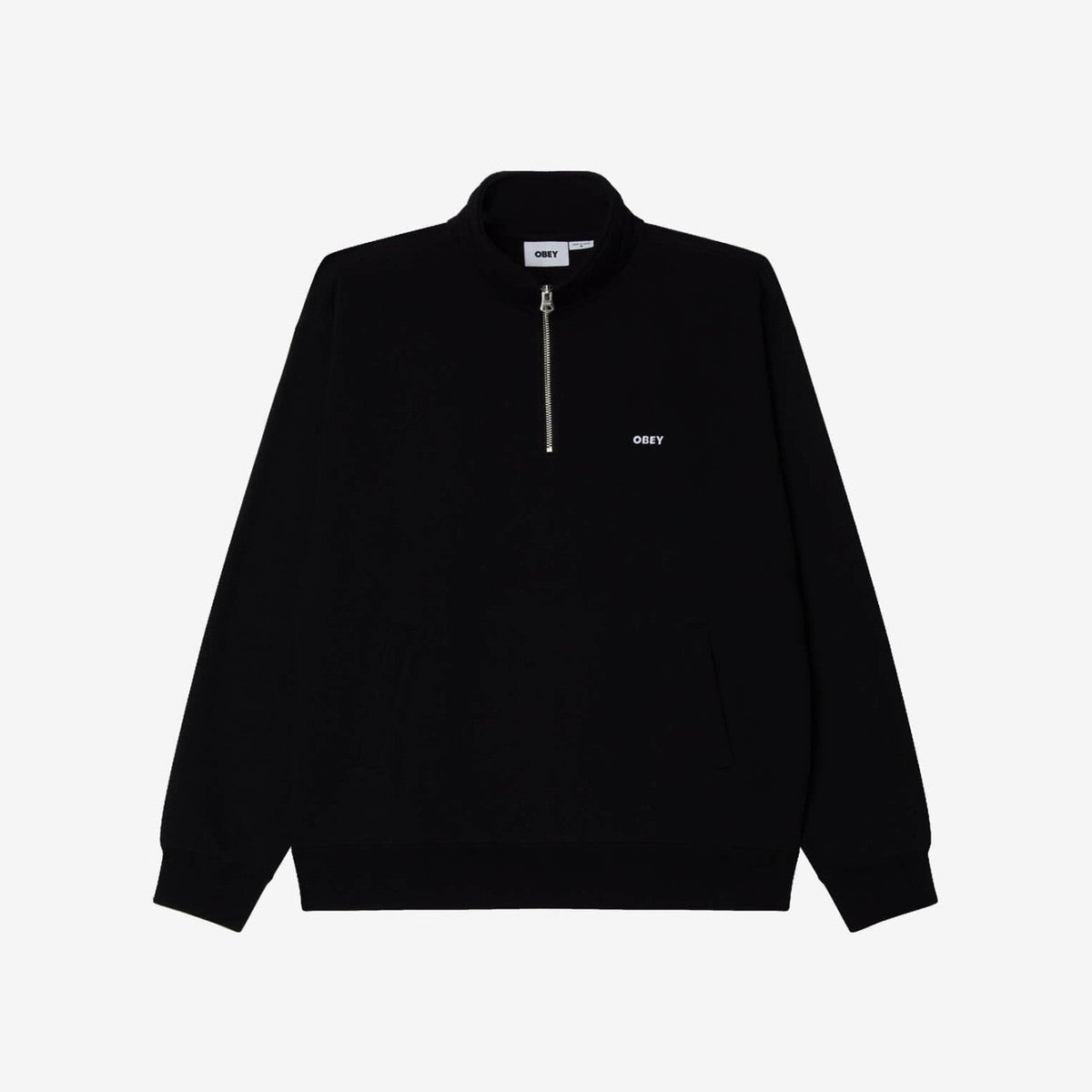 Obey Established Works Bold Mockneck - Black
