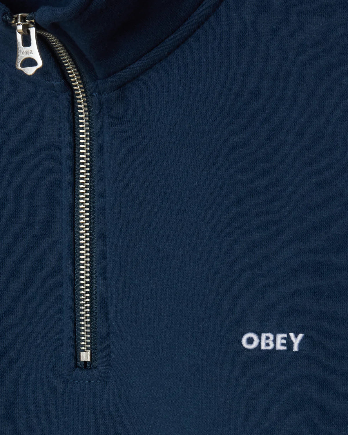 Obey Established Works Bold Mock Neck - Dark Denim