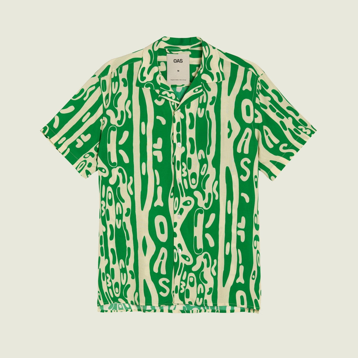 OAS Viscose Shirt - Verdant Jiggle