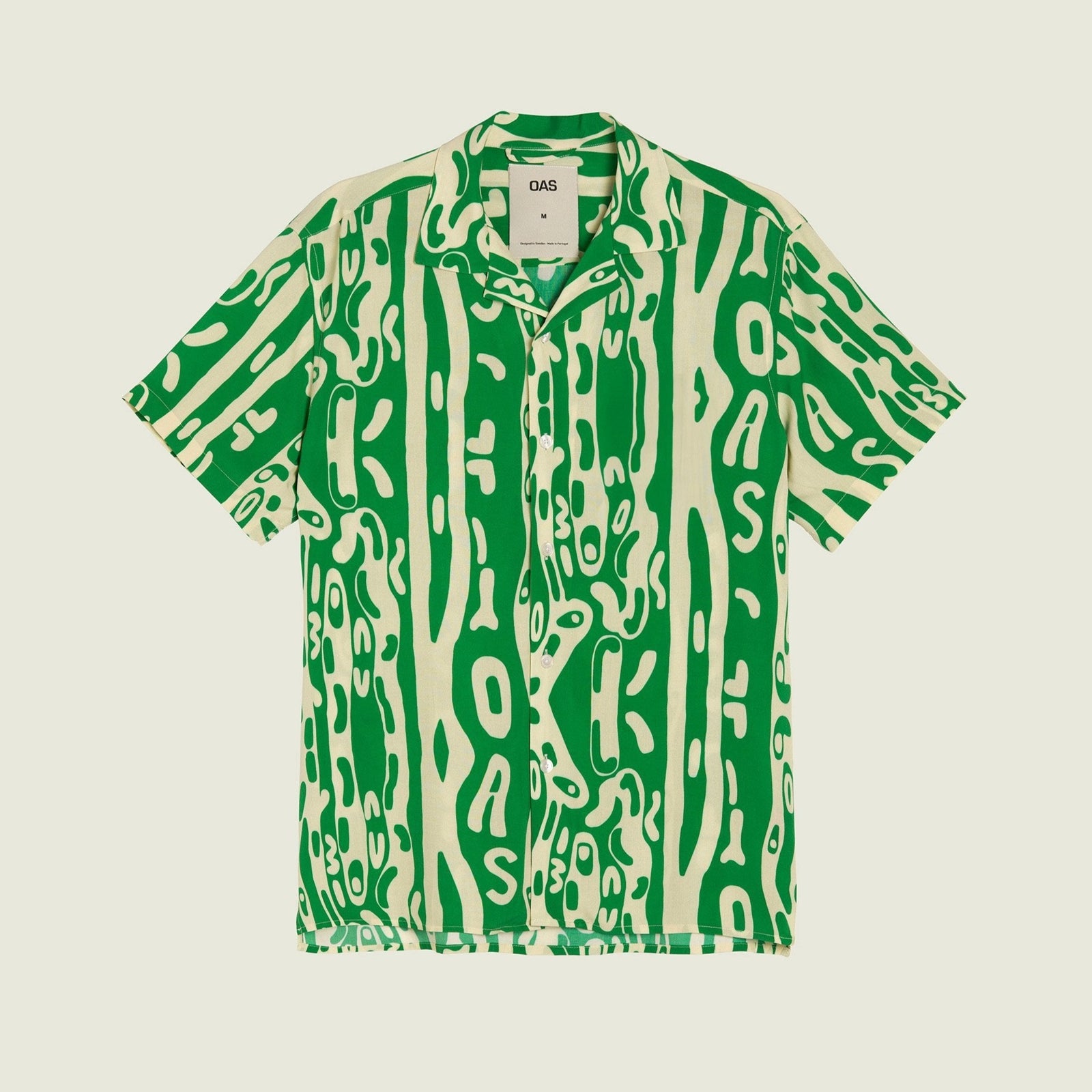 OAS Viscose Shirt - Verdant Jiggle