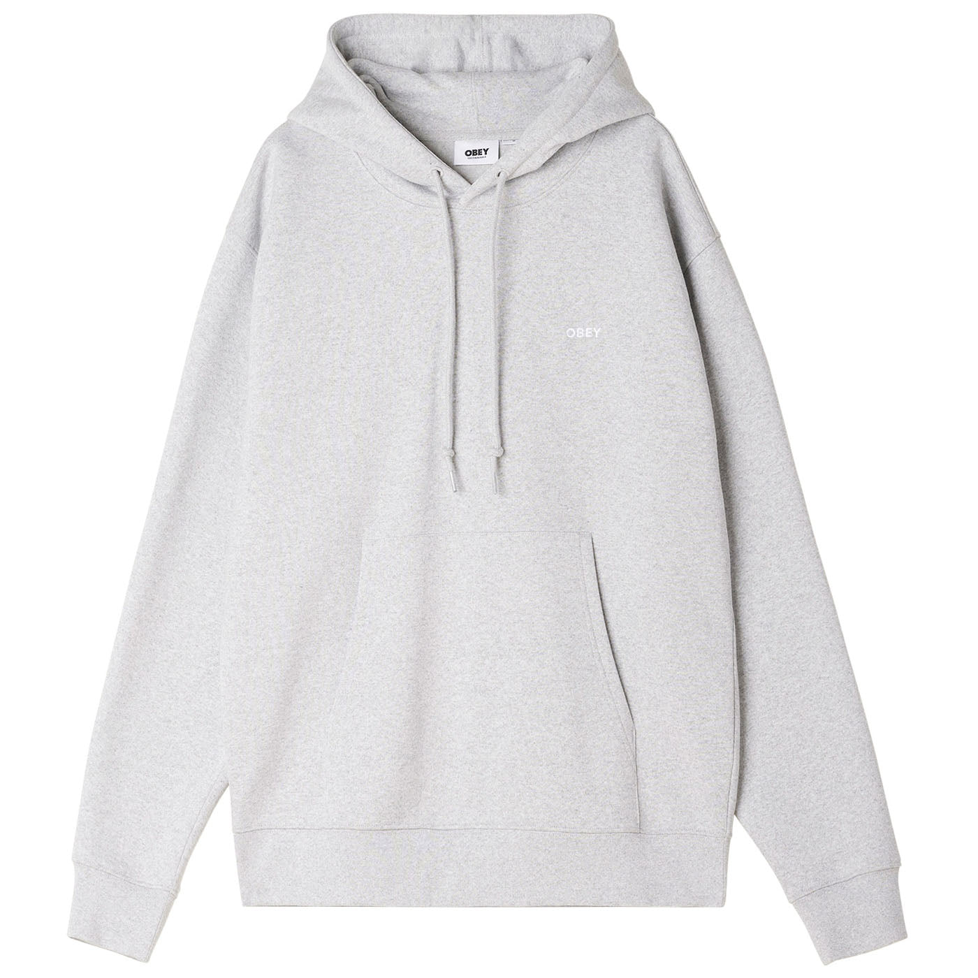 Obey Established Works Bold Hood - Ash Grey