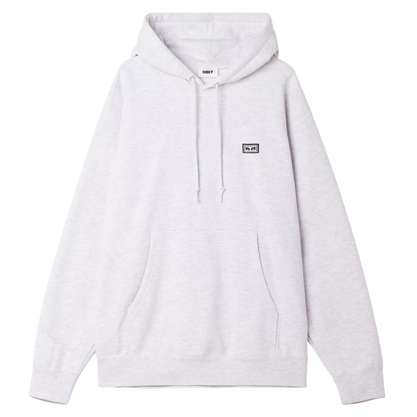 Obey Established Works Eyes Hood - Ash Grey