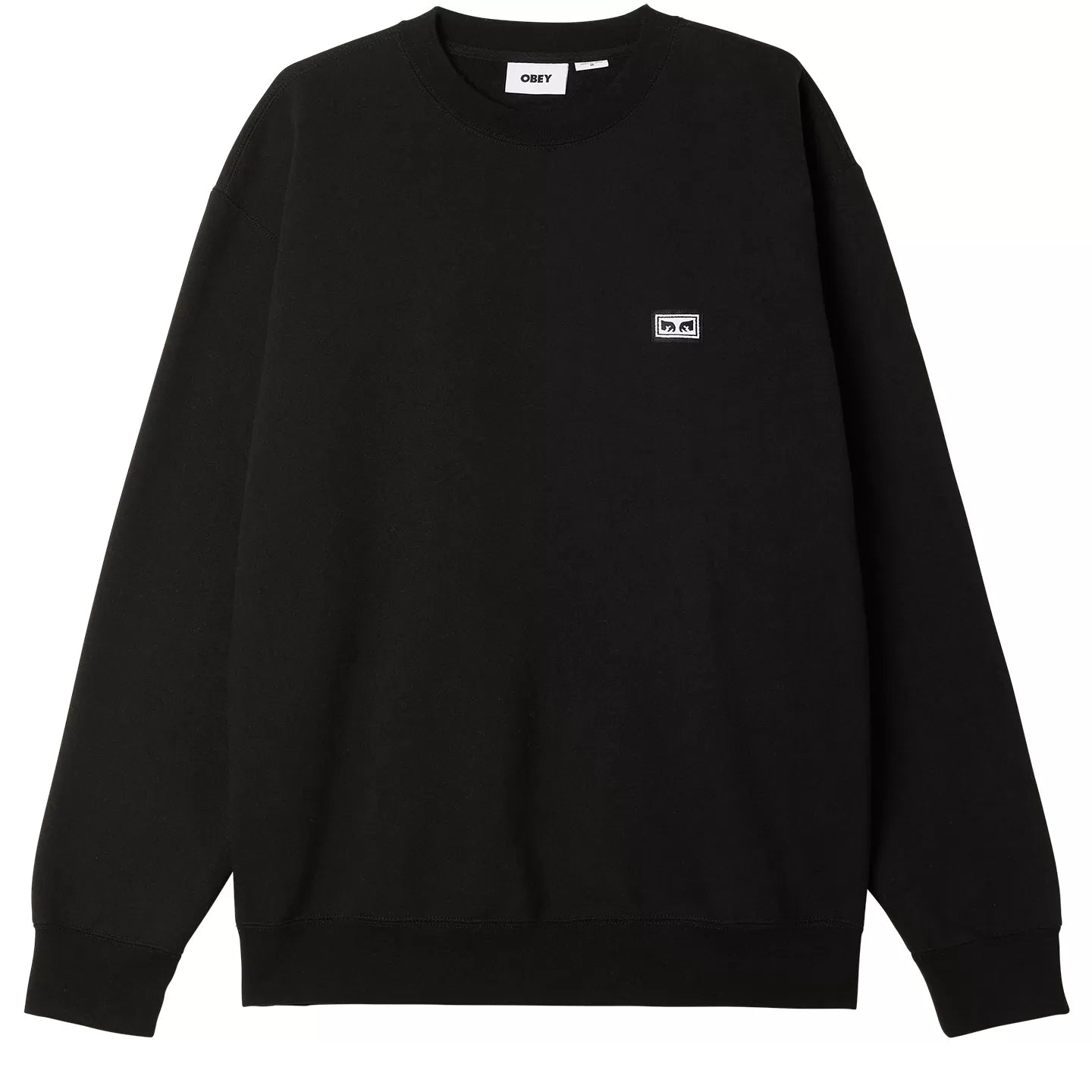 Obey Established Works Eyes Crew - Black