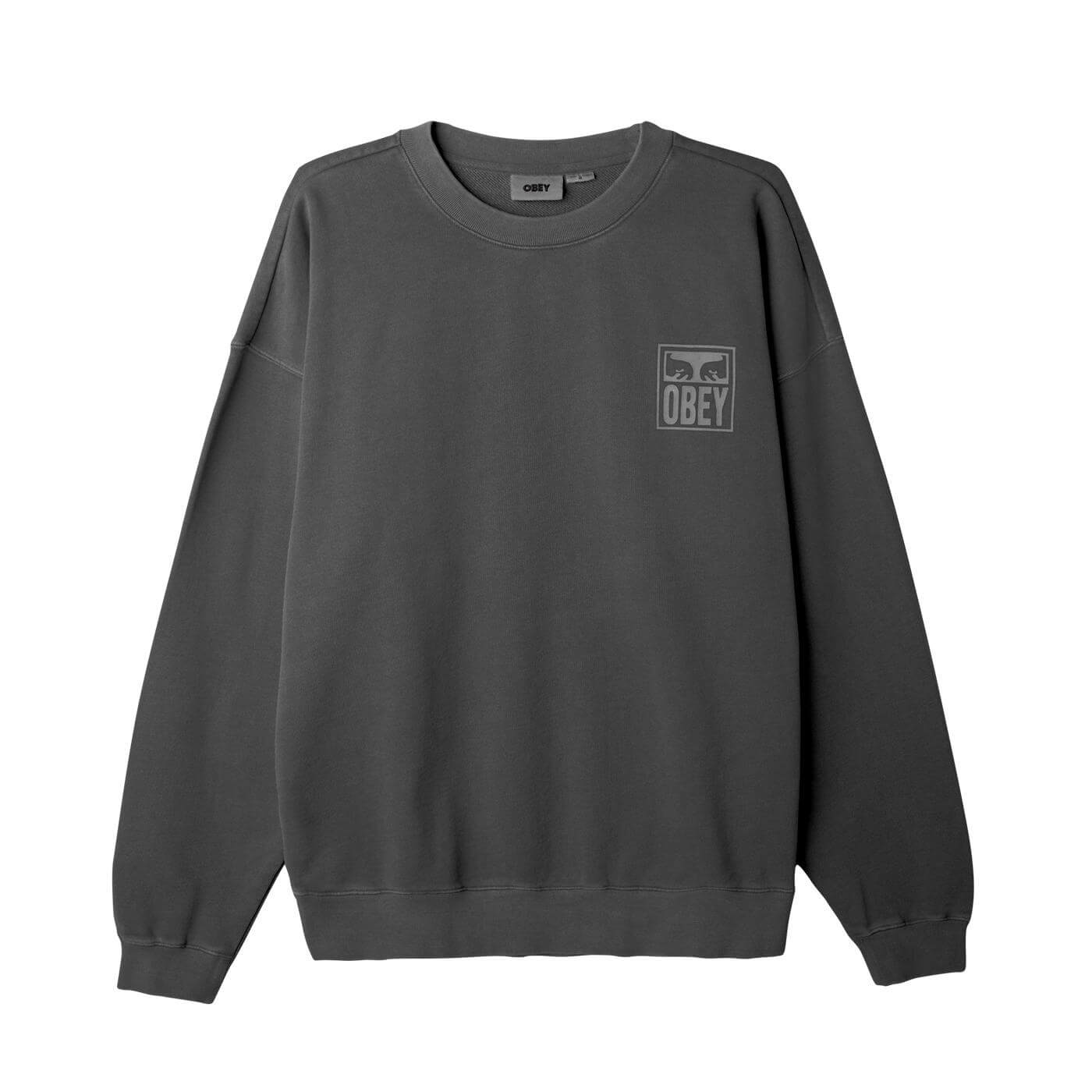 Obey Eyes Icon Extra HW Crew - Pigment Pirate Black