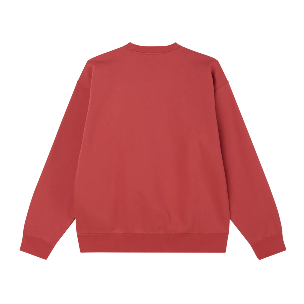 Obey Established Works Bold Crew - Mineral Red