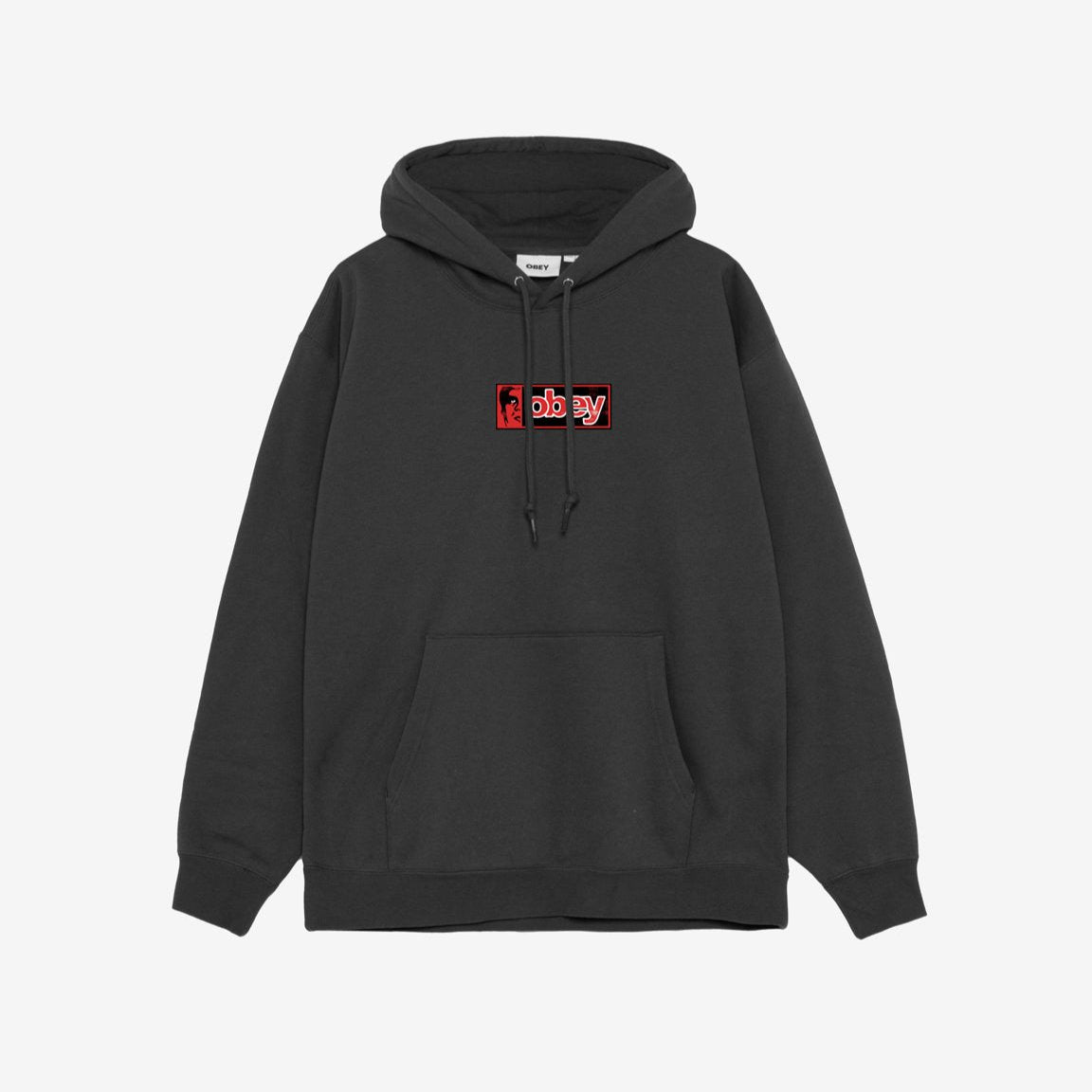 Obey Half Icon Hood - Black