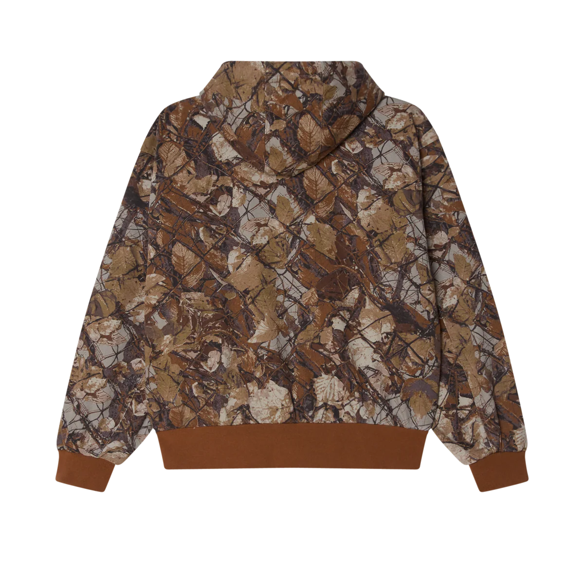 Obey Glen Zip Up Jacket - Fence Camo