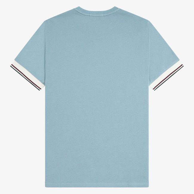 Fred Perry Twin Tipped Cuff T-Shirt - Stockport Blue