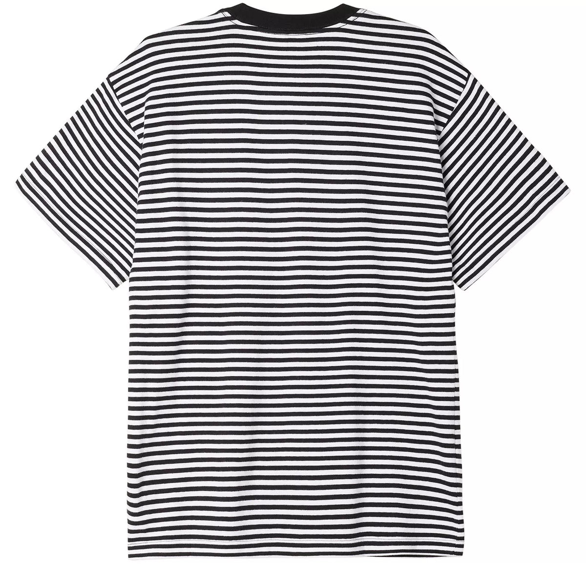 Obey Established Works Stripe T-Shirt - Black