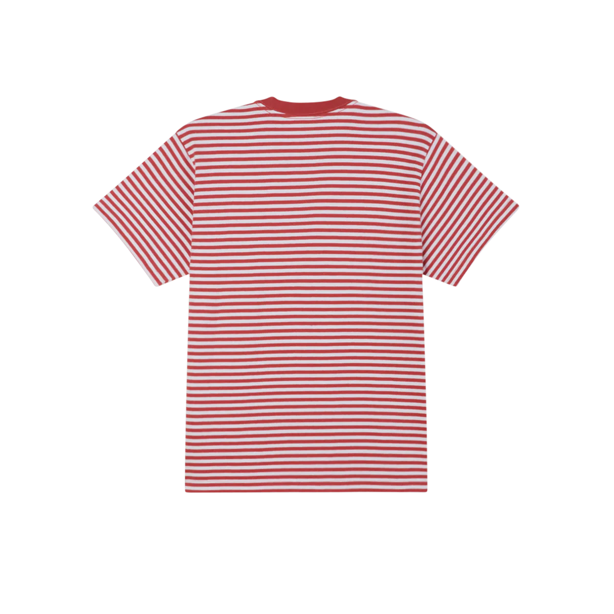 Obey Established Works Eyes Stripe T-Shirt - Mineral Red