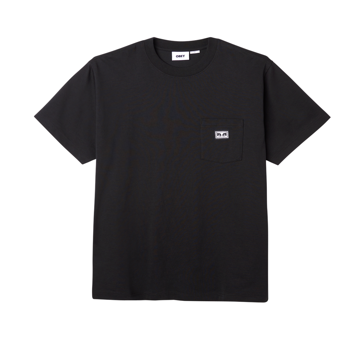 Obey Established Works Eyes Pocket T-Shirt - Black