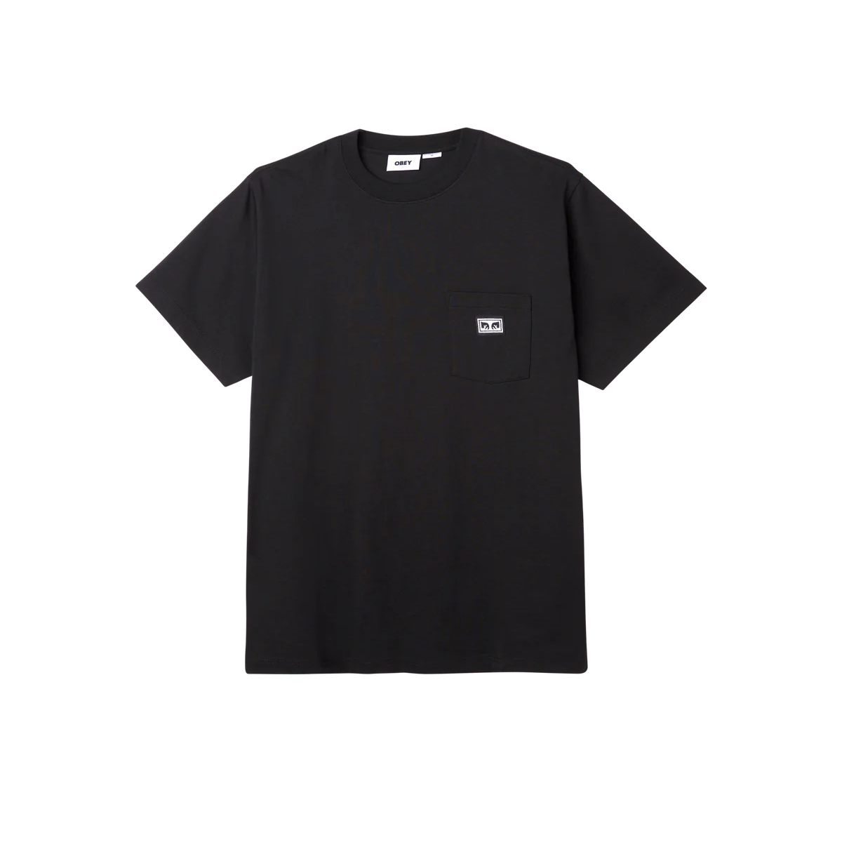 Obey Established Works Eyes Pocket T-Shirt - Black