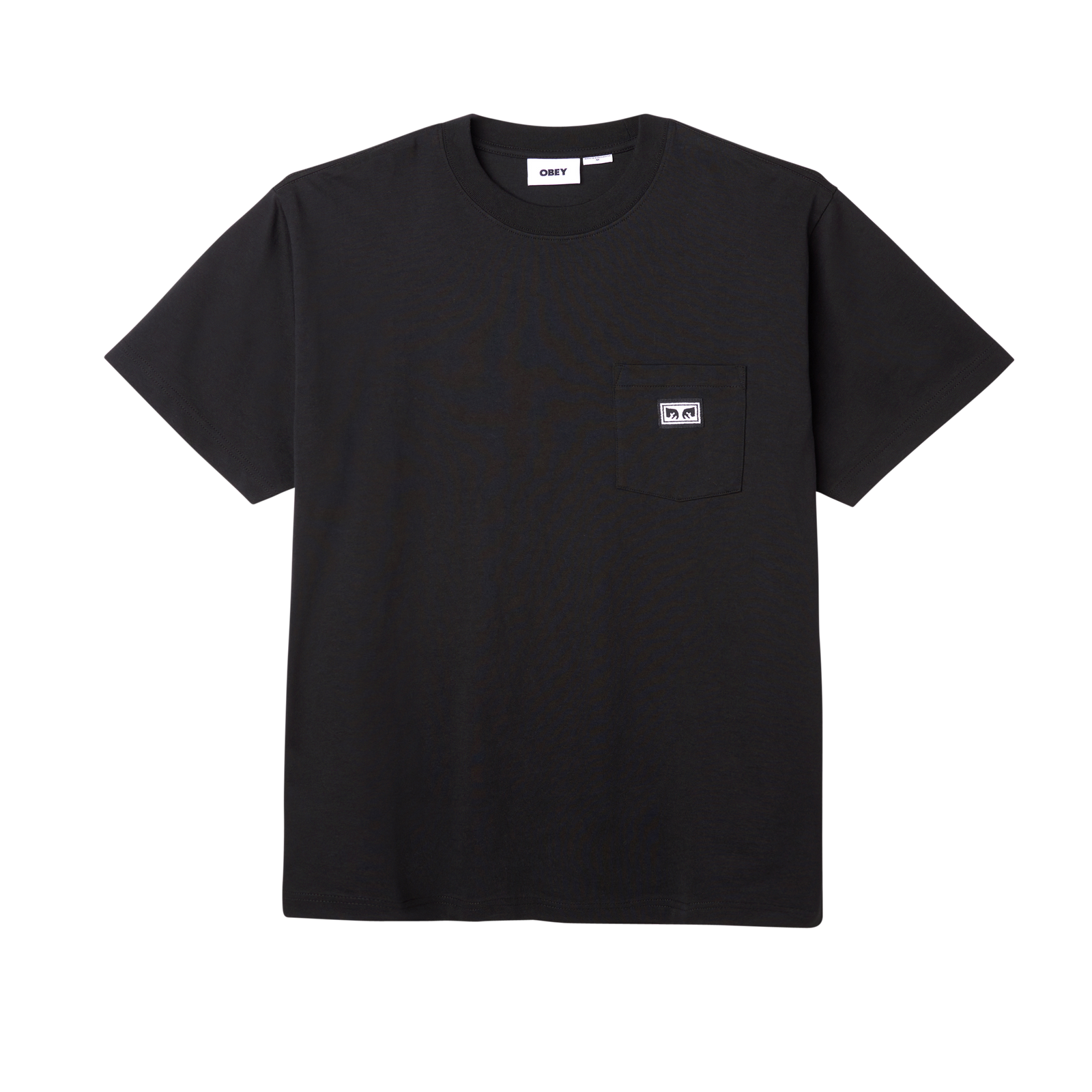 Obey Established Works Eyes Pocket T-Shirt - Black