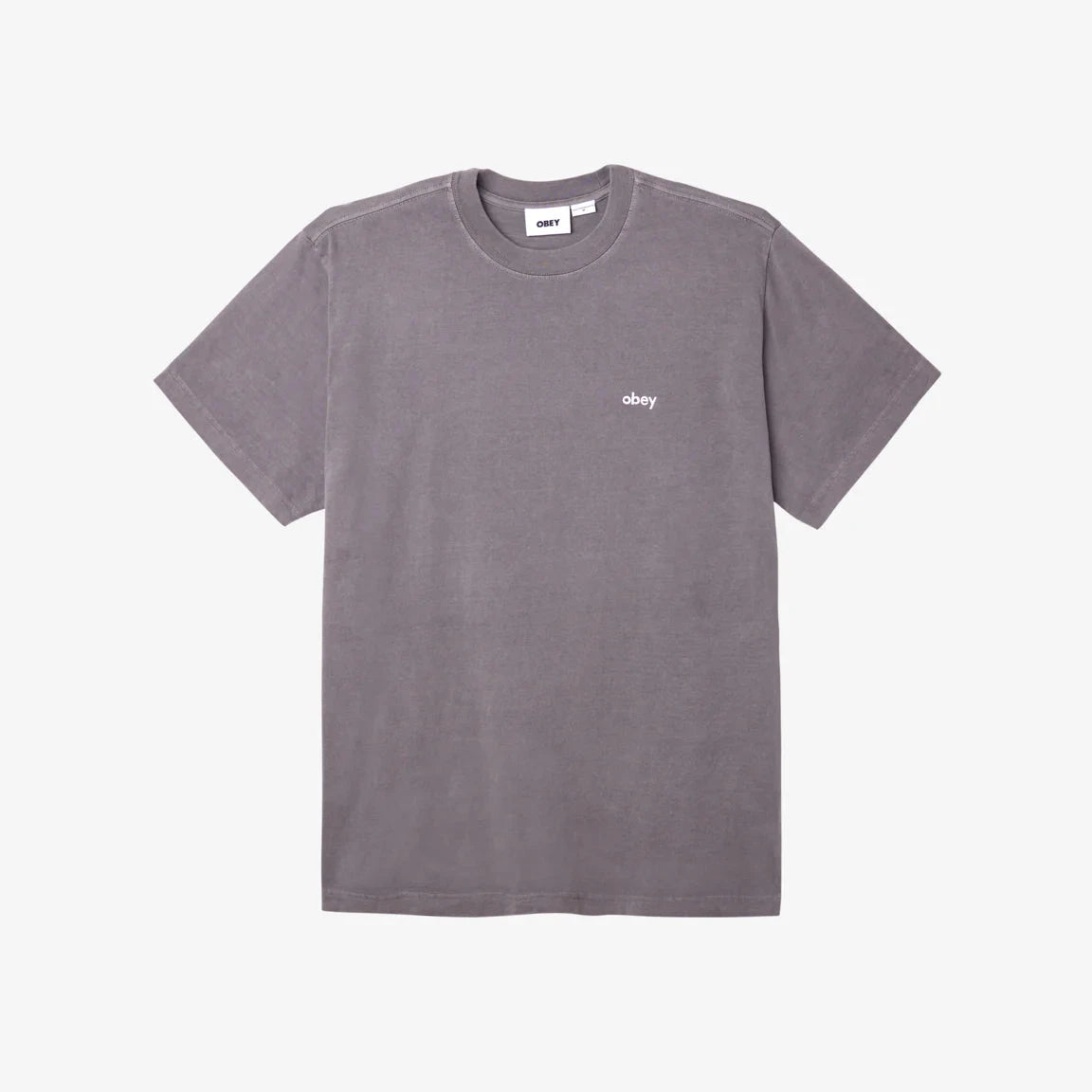 Obey Lowercase Pigment T-Shirt - Digital Black