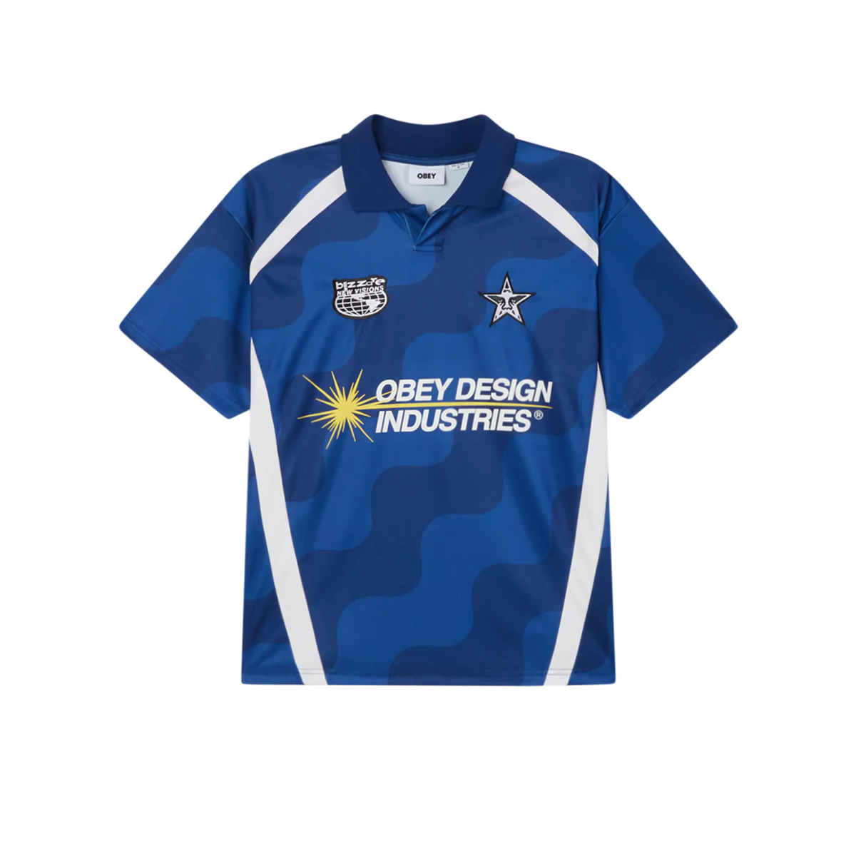 Obey Soccer Jersey - Blue