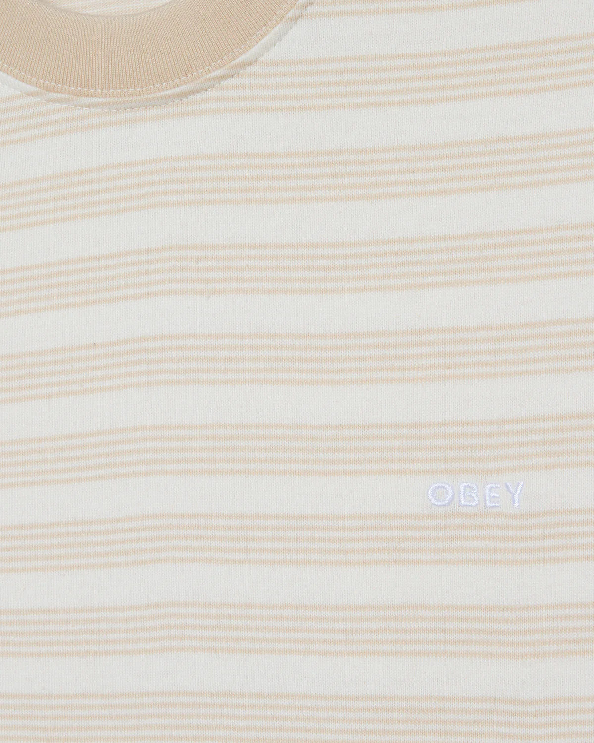 Obey Cordell T-Shirt - Antique White