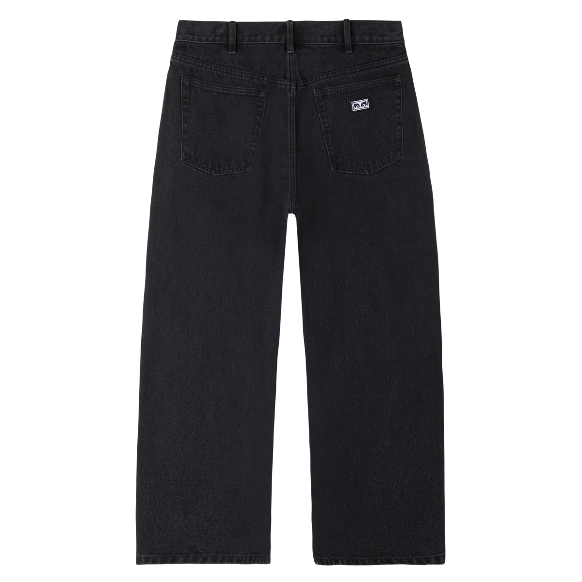 Obey Bigwig Baggy Denim - Faded Black