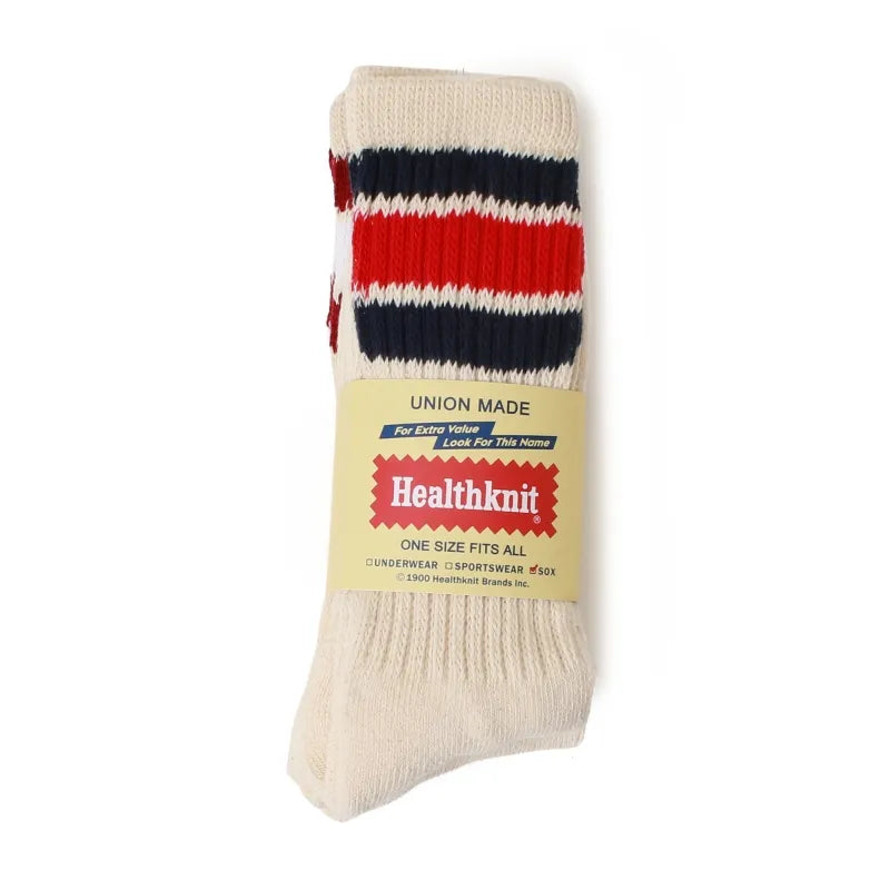 Healthknit 3 Pack Socks - Dark Green / Navy / Burgundy