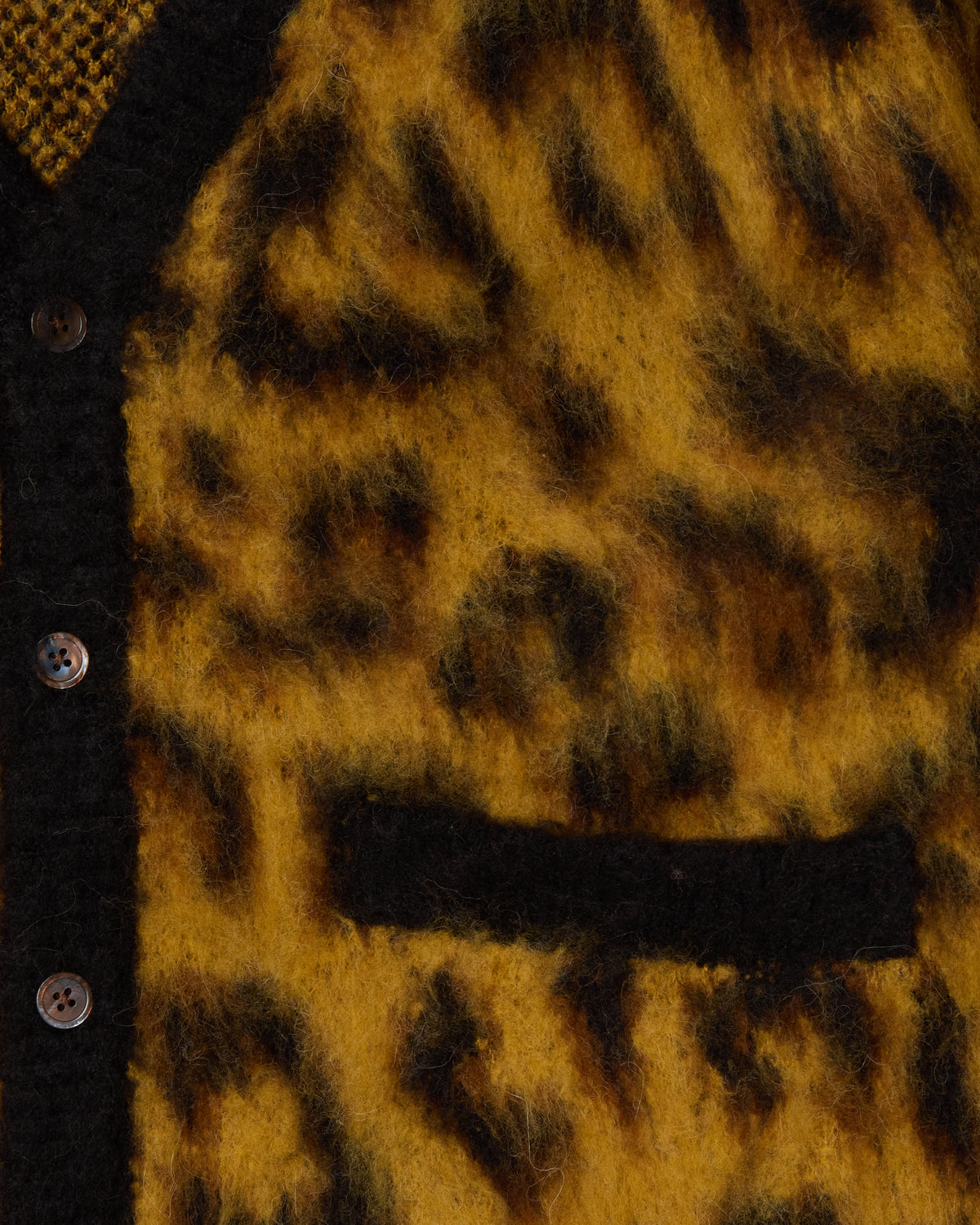 Obey Patron Cardigan - Leopard