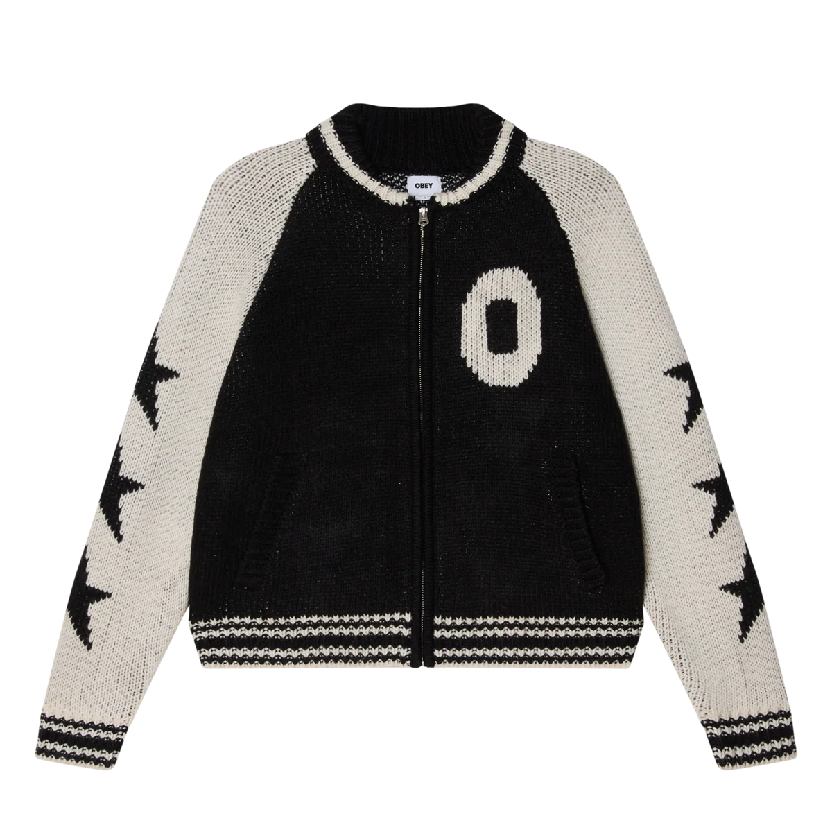 Obey Int Cowichan Sweater - Black