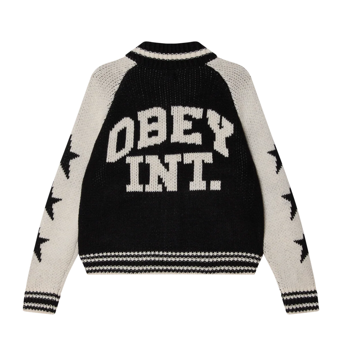 Obey Int Cowichan Sweater - Black