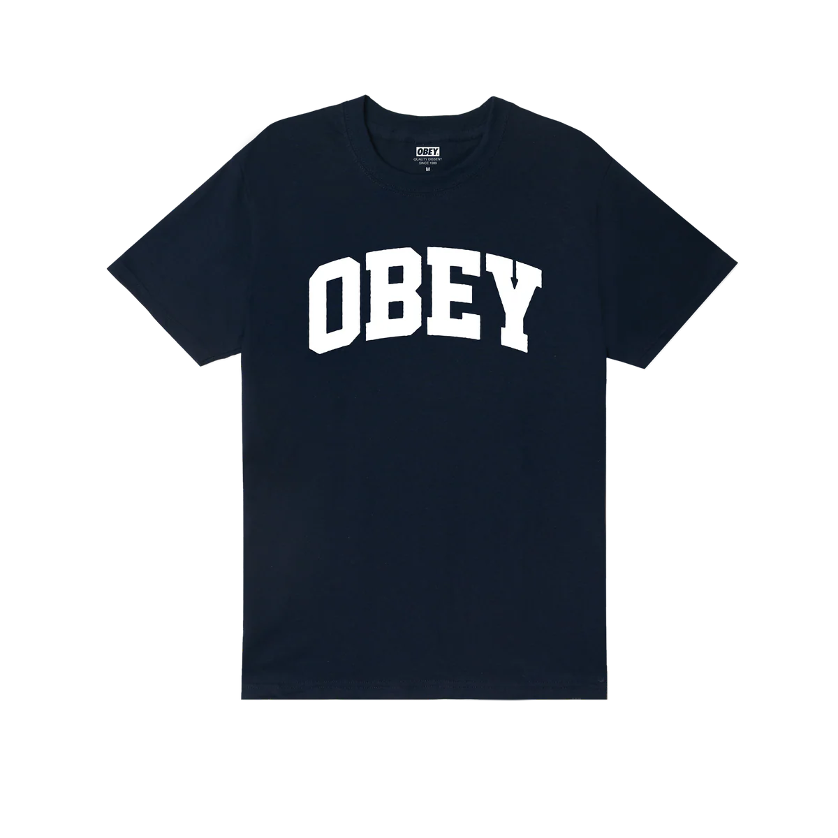 Obey Collegiate T-Shirt - Navy