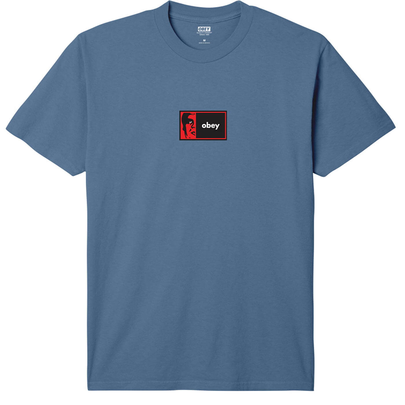 Obey Half Icon T-Shirt - Coronet Blue