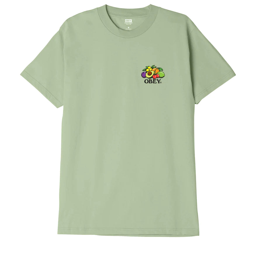 Obey Bowl of Fruit T-Shirt - Cucumber