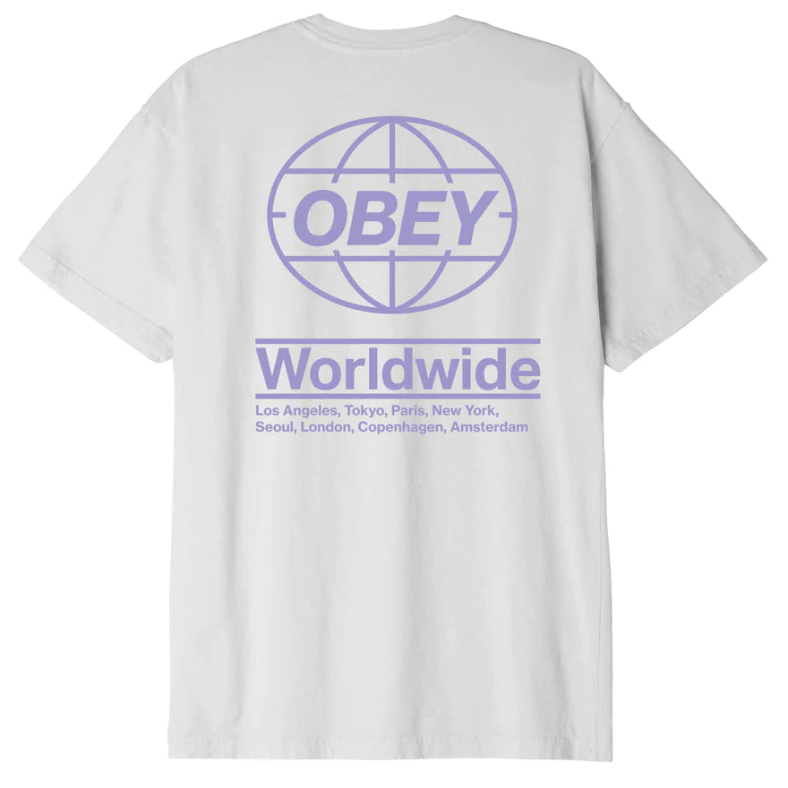 Obey Global T-Shirt - White